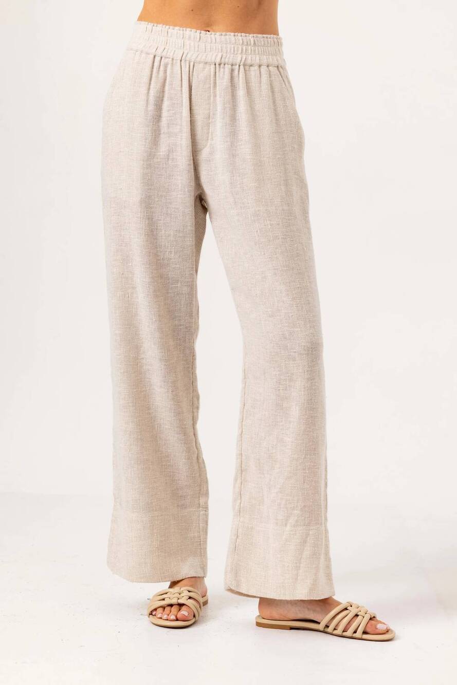 NEW SUNDAYS weave victoria pants in moonbeam